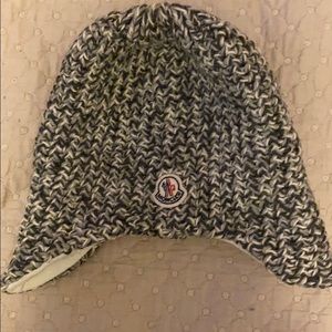 Moncler kids knitted hat